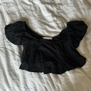 Free People Black Top